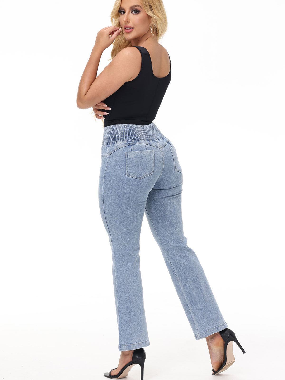 Jacquard With Bra Comfy Sculpting Thongs Bodysuit