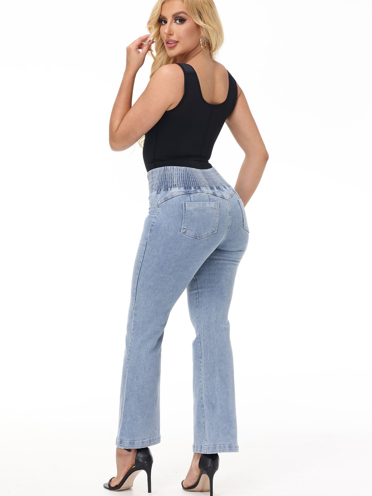 Jacquard With Bra Comfy Sculpting Thongs Bodysuit