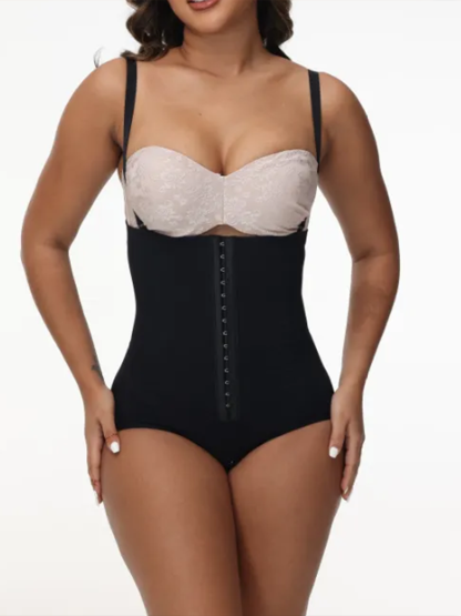 Strapless buttoned pants shapewear faja
