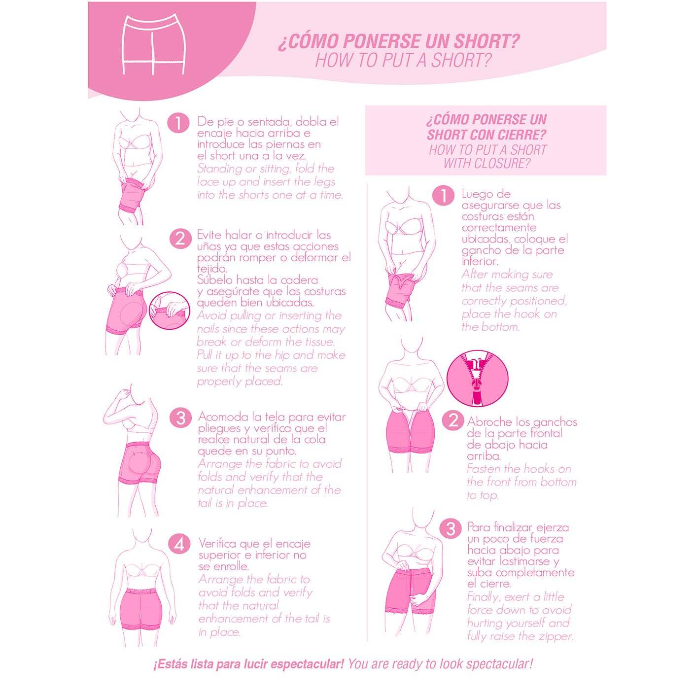 ChicCurve High Waist Shaping Compression Faja Shorts