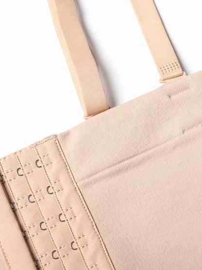 Butt Lift Button High Waist Shaping Shorts