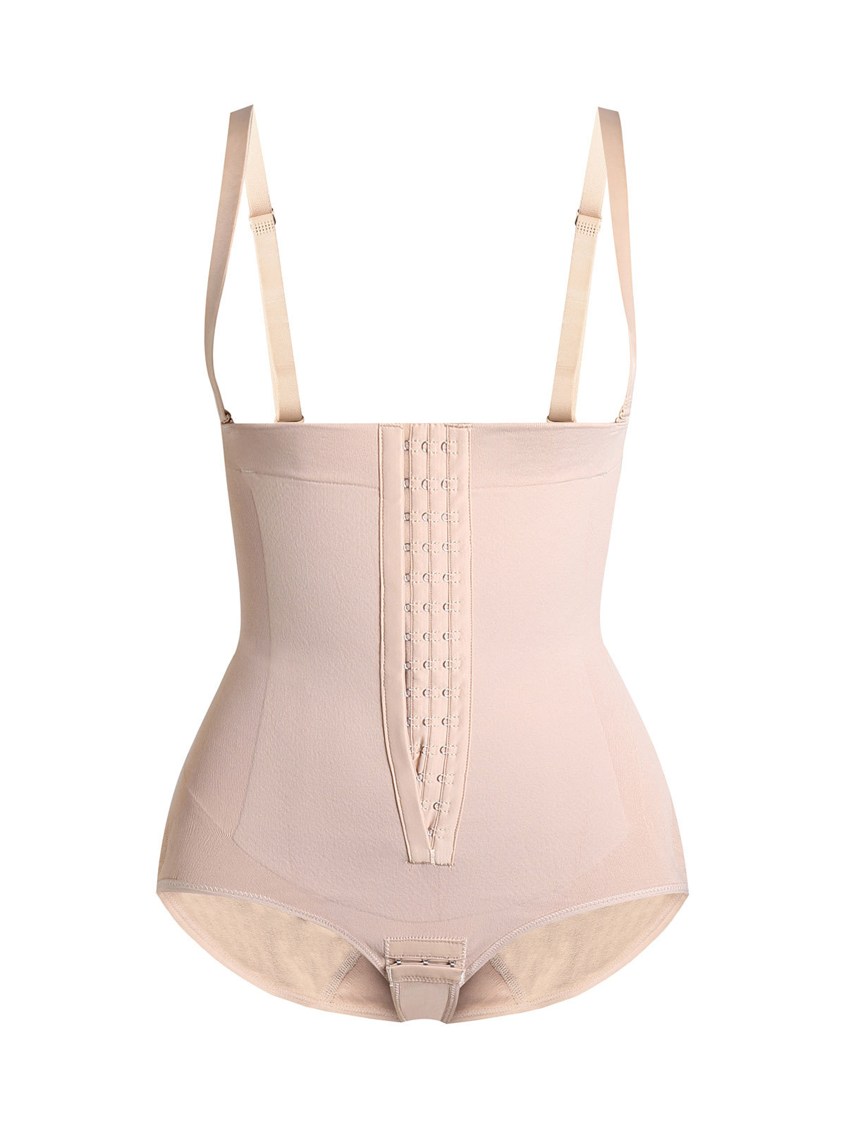 Butt Lift Button High Waist Shaping Shorts