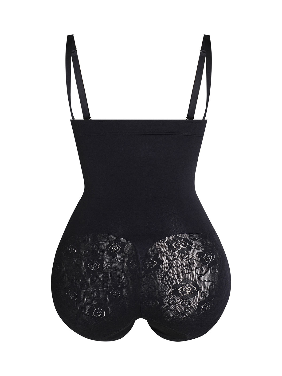 Butt Lift Button High Waist Shaping Shorts