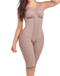 Tummy Tuck Hook & Eye Closure Support Hip Lift Long Shapewear