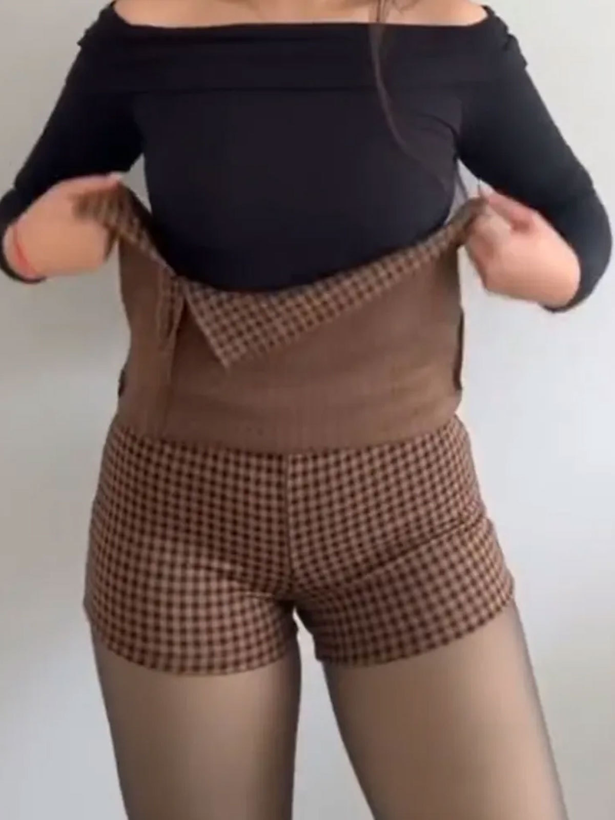 Chiccurve Slit Shorts Skirt