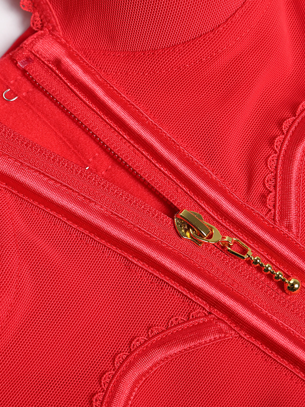 Heart Shape Tummy Control Compression Tanks Corset Waist Trainer Body Shaper with Zipper