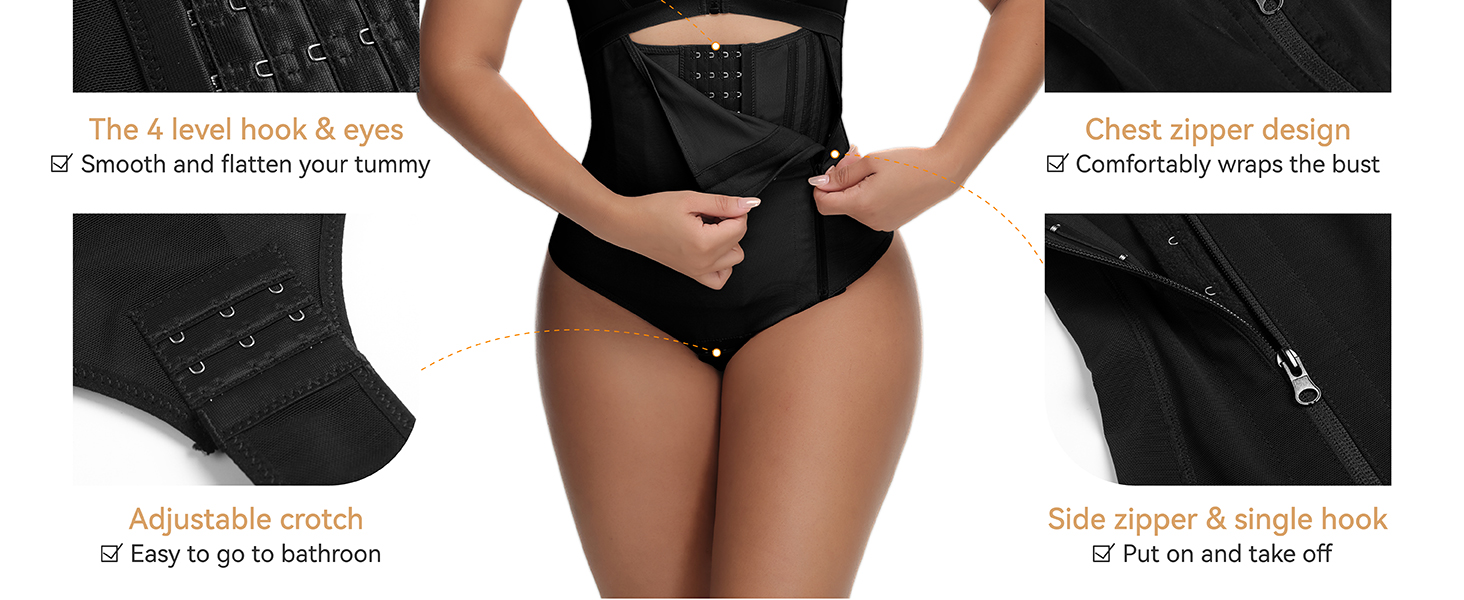body suit shapewear tummy control womens shapewear tummy control short faja control de abdomen