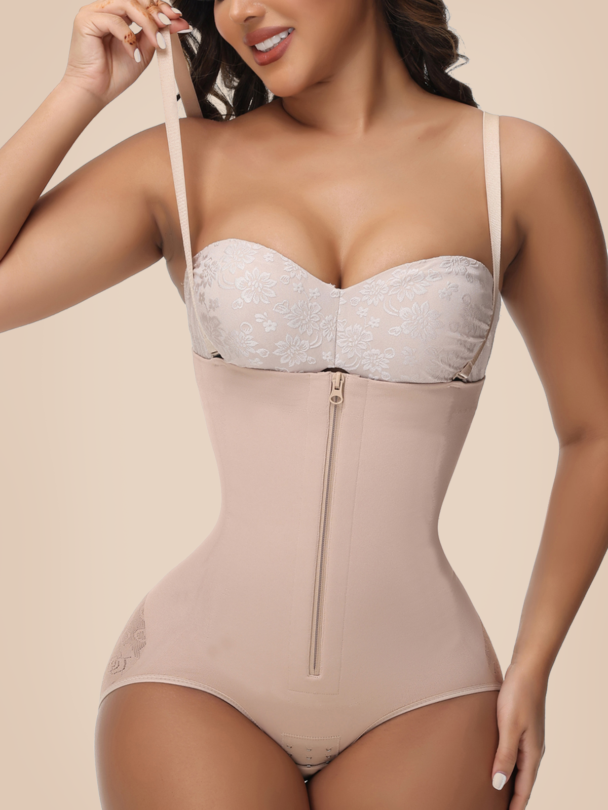 Happy Butt Zipper High Waist Pants