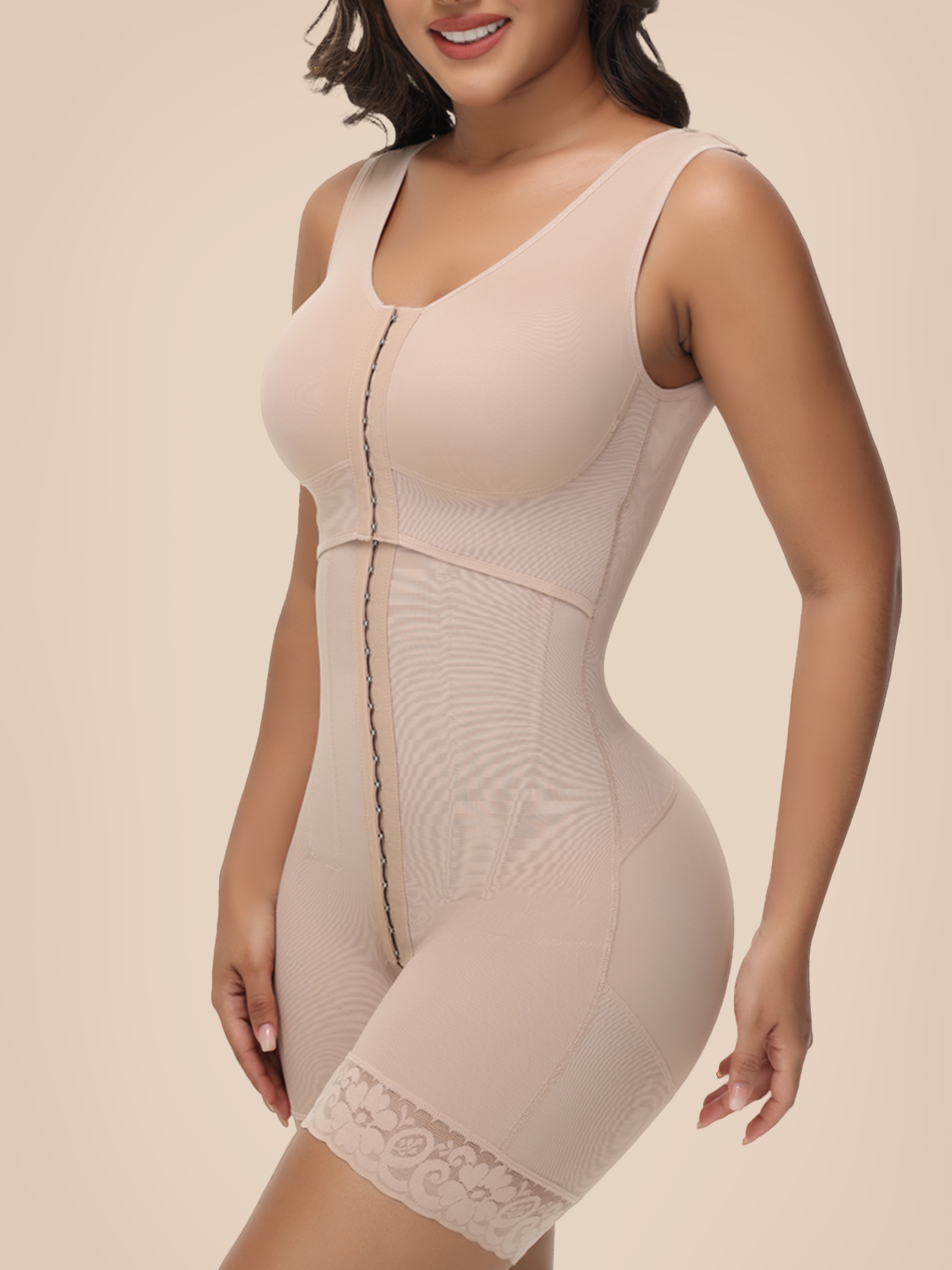Chest Stretch Expansion Body Shaper Postpartum Fajas Colombianas