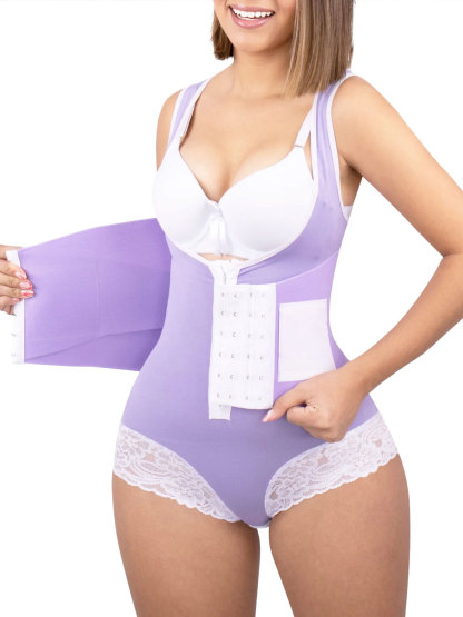 Hourglass Premium Bodysuit Thick Strip