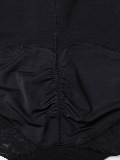 Jacquard With Bra Comfy Sculpting Thongs Bodysuit