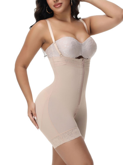 Fajas Colombianas Double Tummy Control Post Surgery Compression Butt Lifter Body Shaper