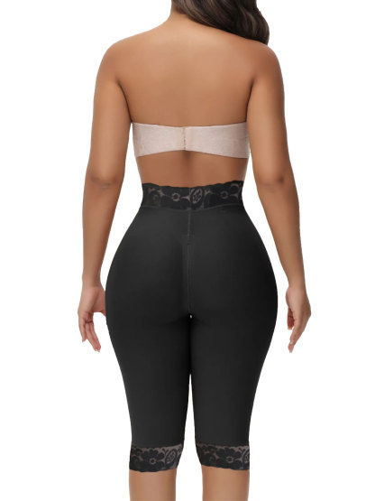 Mid Knee Length Tummy Control Hip Lifting Shaper Shorts