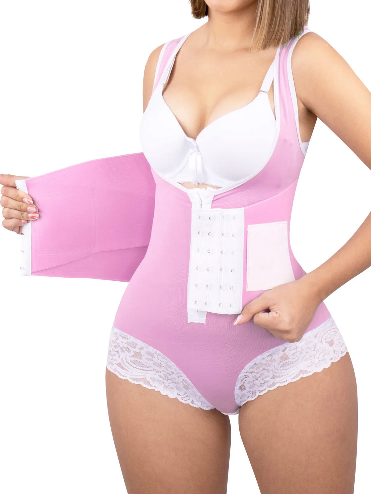 Hourglass Premium Bodysuit Thick Strip