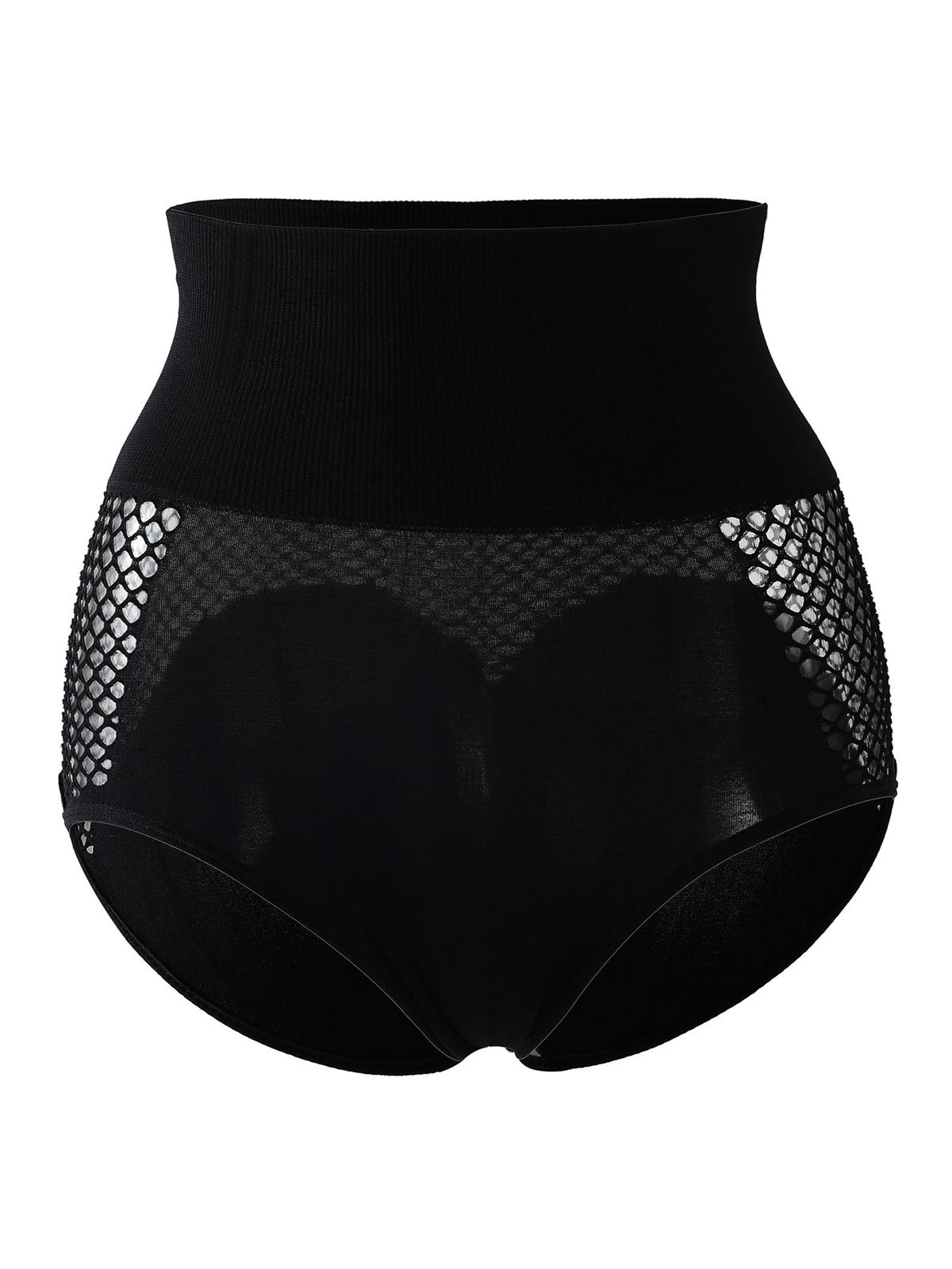 High Waisted Seamless Briefs Tummy Tucking Hip Lifting Panties