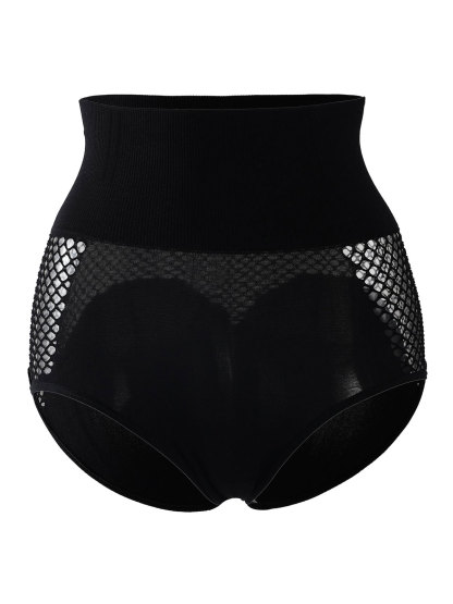 High Waisted Seamless Briefs Tummy Tucking Hip Lifting Panties