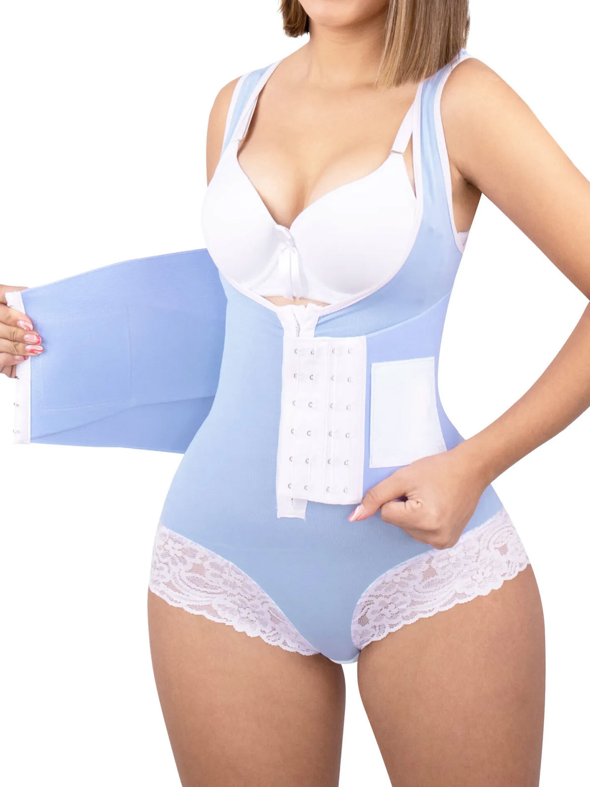 Hourglass Premium Bodysuit Thick Strip