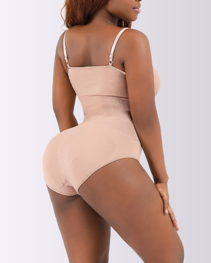 Hip-lifting Tummy Trousers Open-File Seamless Shapewear