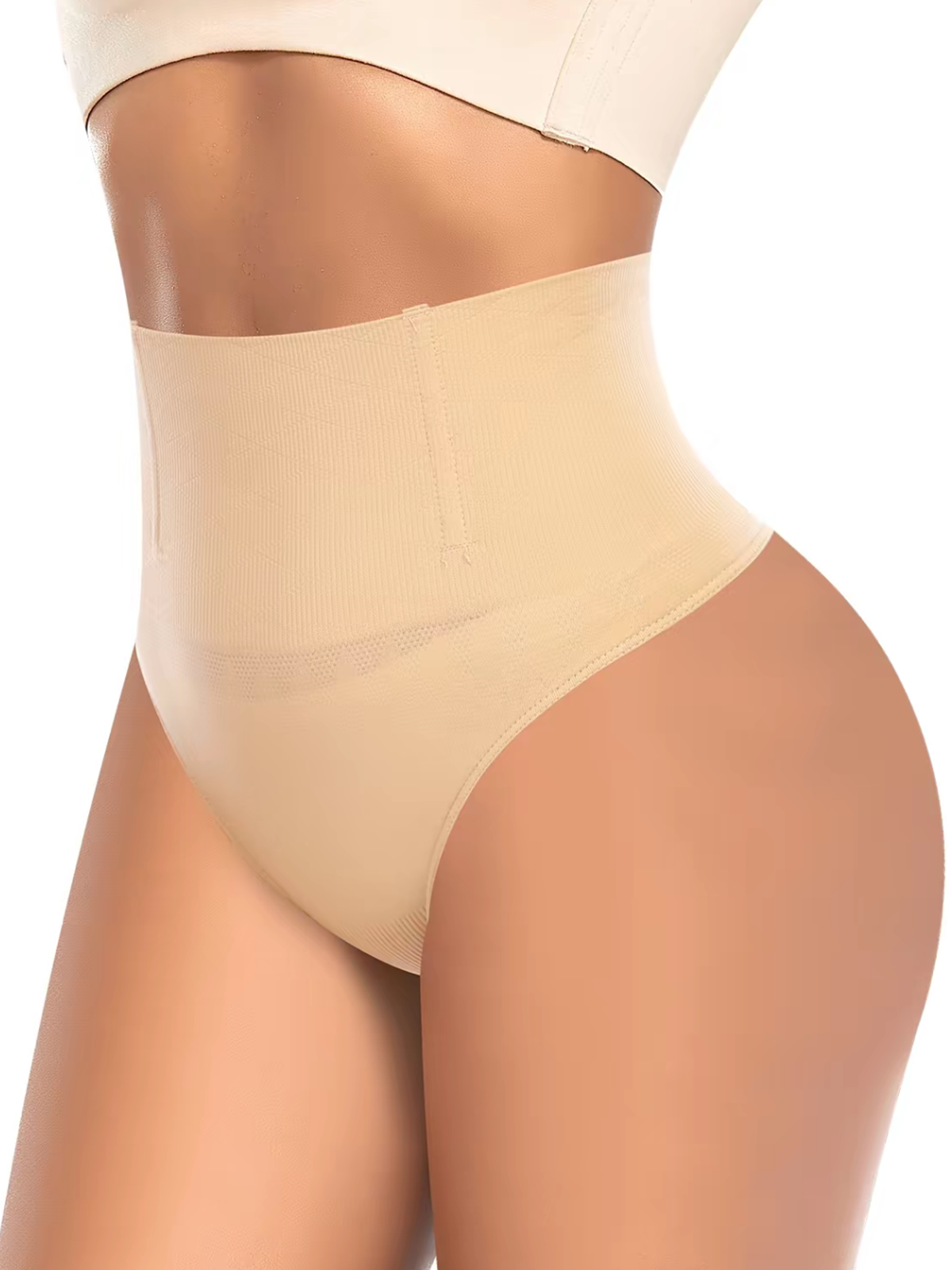 Women's Seamless High Waisted Shaping Thong
