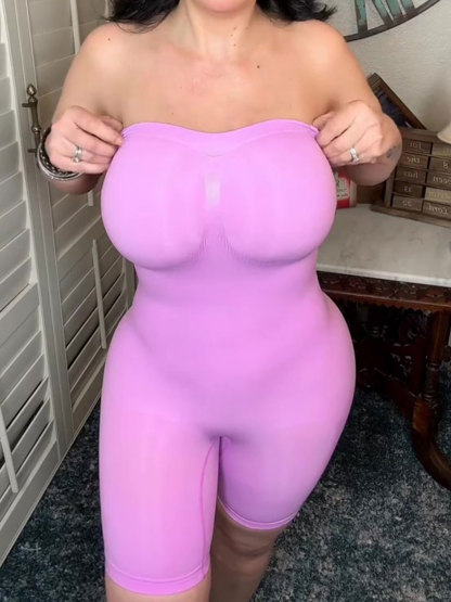 Slimming Bodysuit With Removable Shoulder Strap