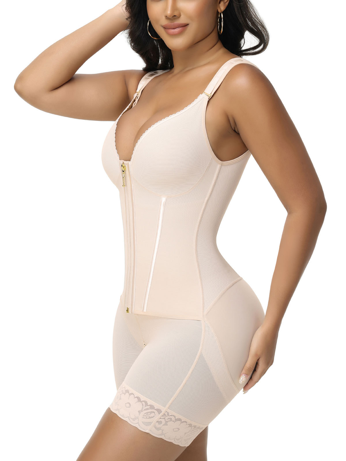 New BBL Full Coverage Double Compression Body Shaper