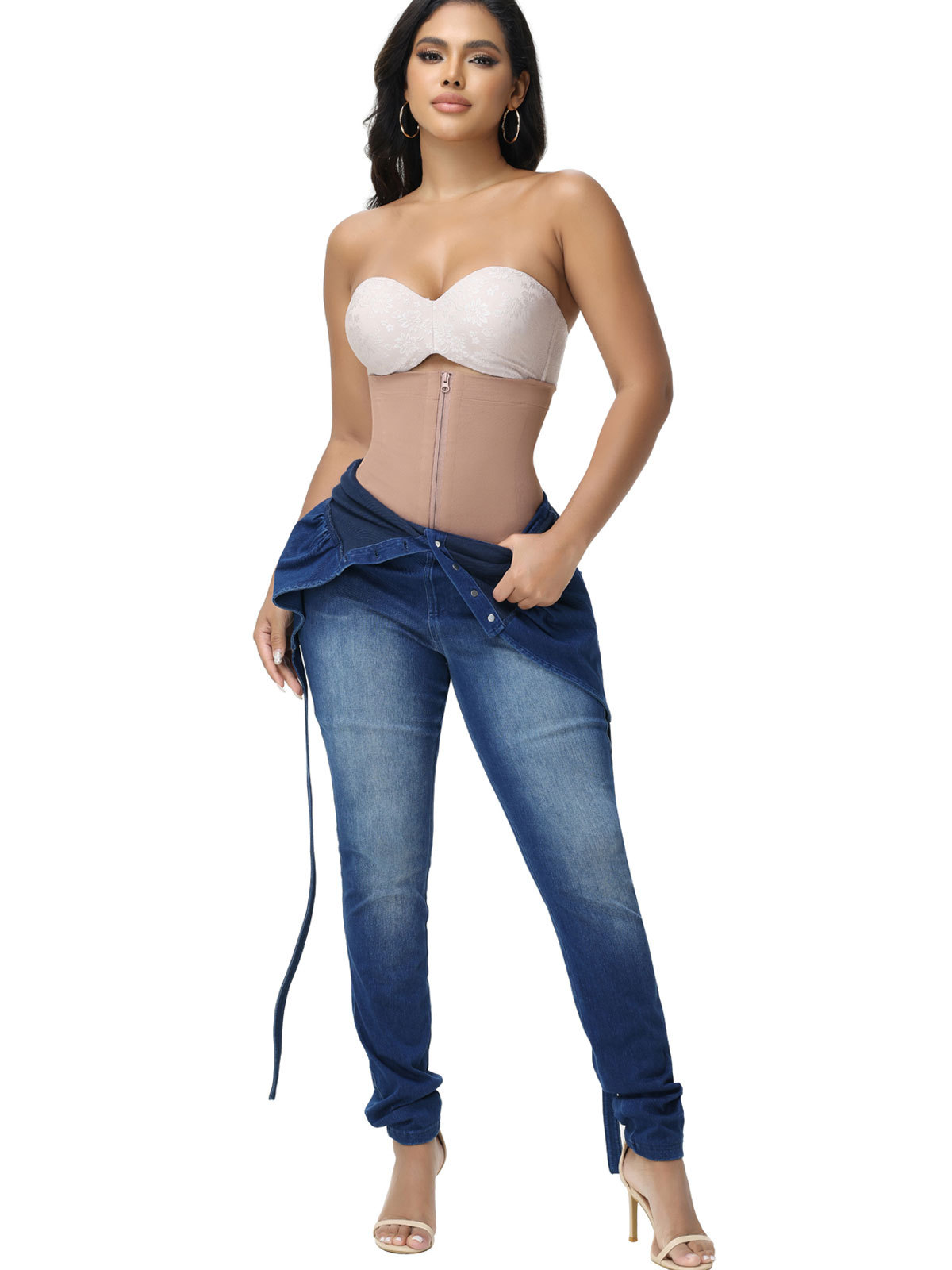 High Waisted Tummy Control Butt Lifting Shorts