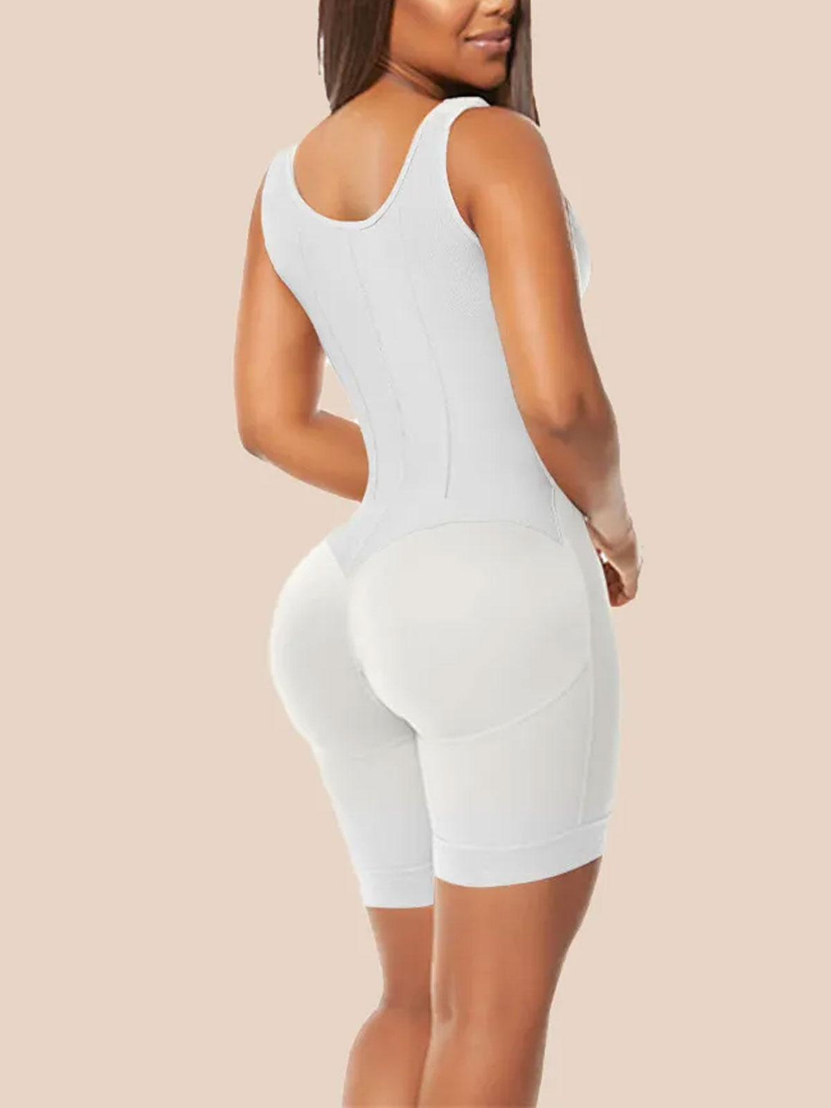 Women's Chest-Packed Body Shaper Postpartum Fajas Colombianas Ref10066