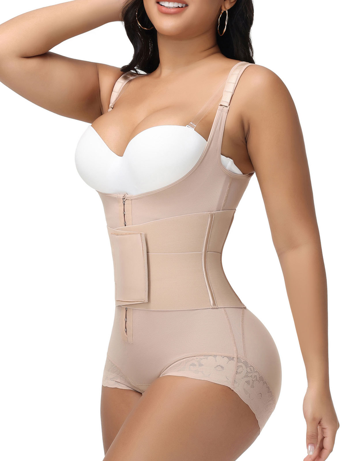 Fajas Colombianas Moldeadoras Stage 1/2/3 Faja Body Shaper High Compression Shapewear