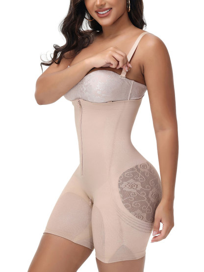 High Waisted Tummy Control Butt Lifting Shorts