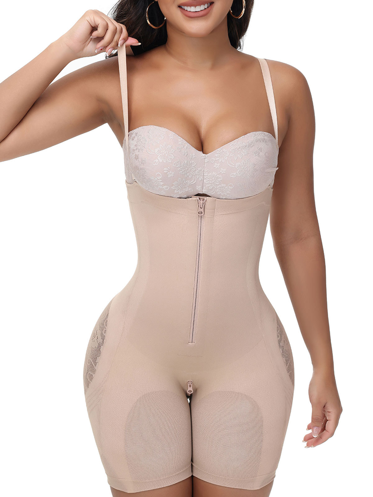 High Waisted Tummy Control Butt Lifting Shorts