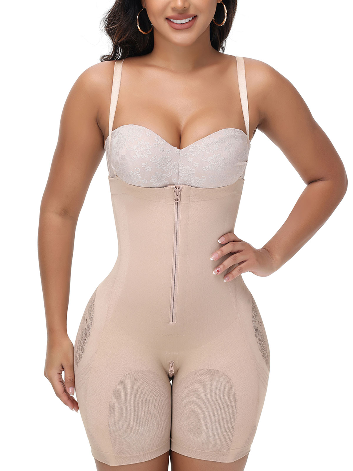 High Waisted Tummy Control Butt Lifting Shorts