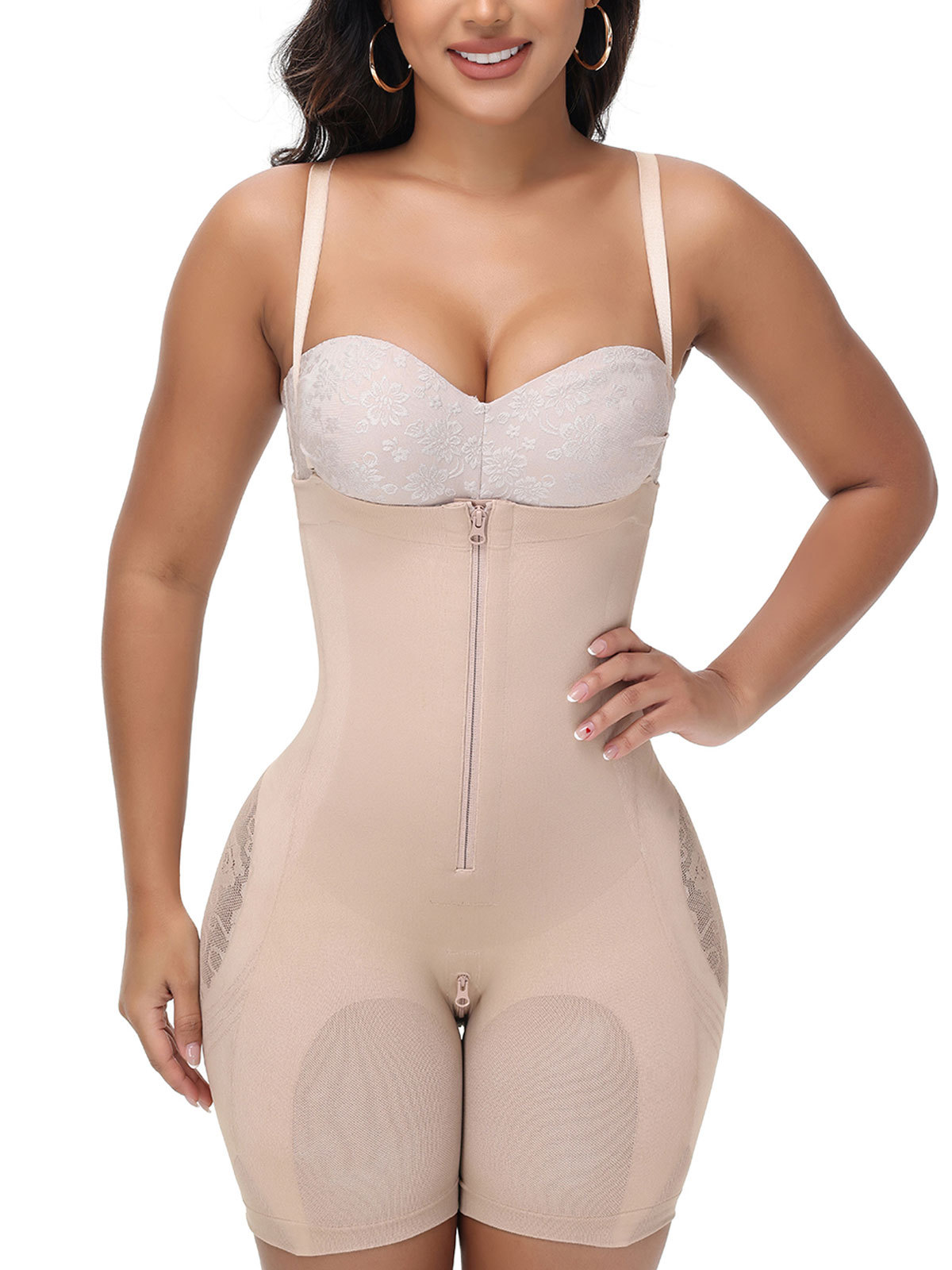 High Waisted Tummy Control Butt Lifting Shorts