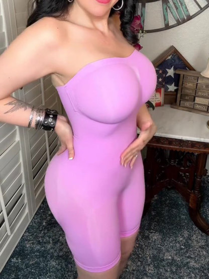 Slimming Bodysuit With Removable Shoulder Strap