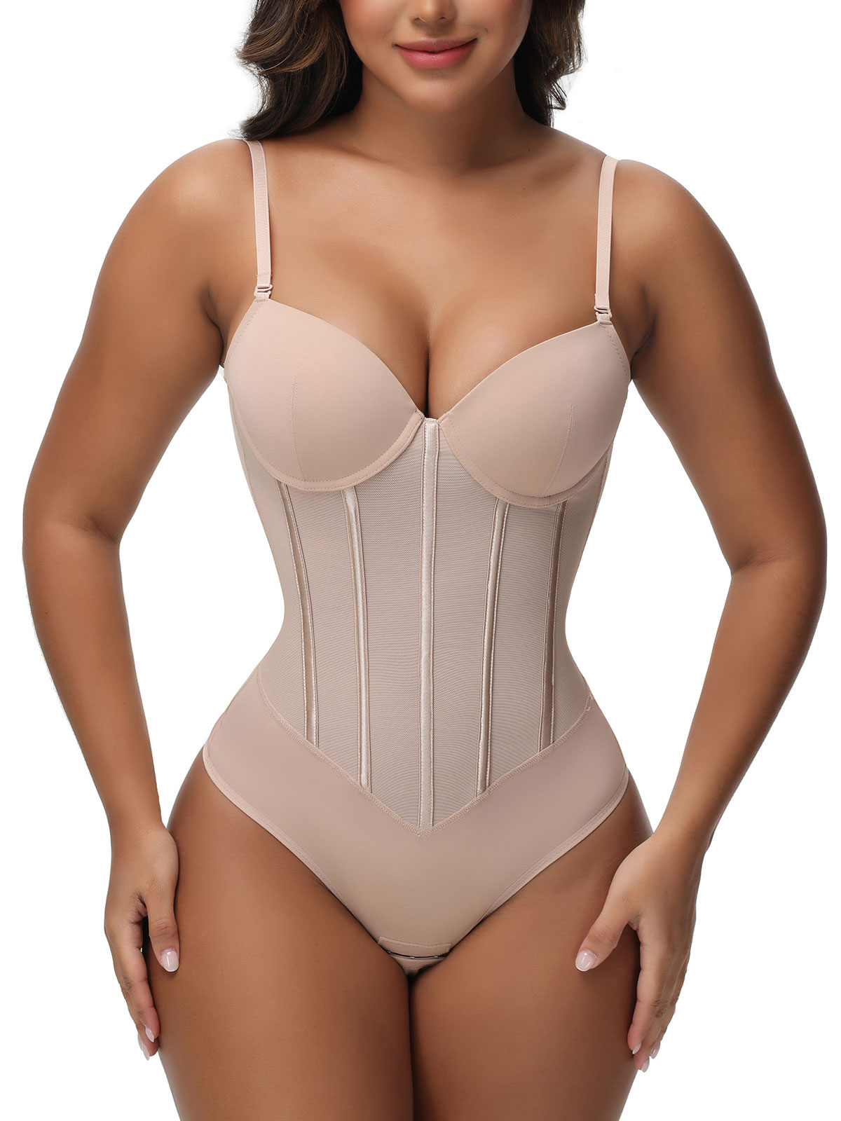 Suspender Steel Bone Body Shaping Tummy Control Shapewea