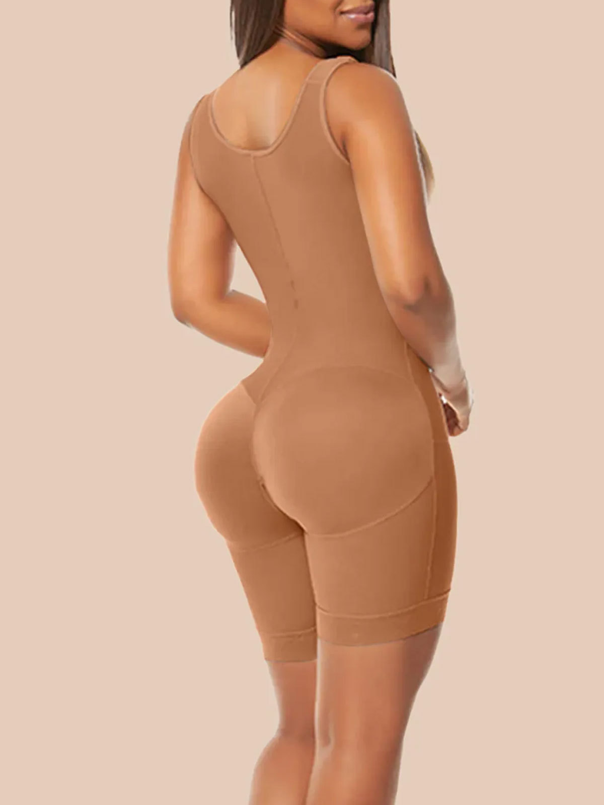 Women's Chest-Packed Body Shaper Postpartum Fajas Colombianas Ref10066