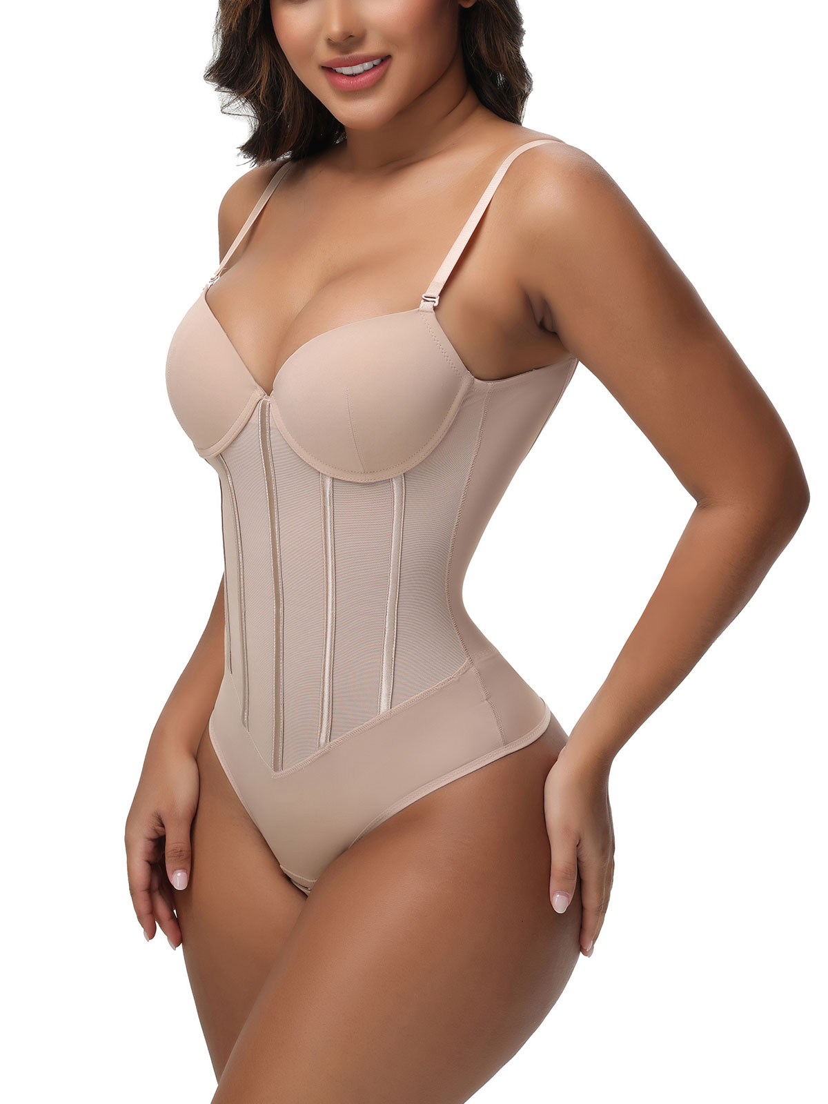Suspender Steel Bone Body Shaping Tummy Control Shapewea