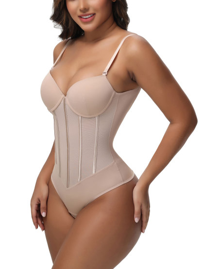 Suspender Steel Bone Body Shaping Tummy Control Shapewea