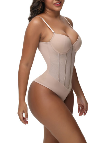 Suspender Steel Bone Body Shaping Tummy Control Shapewea