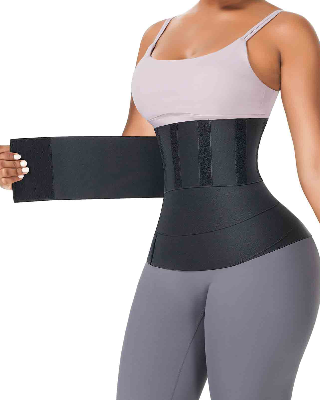 Waist Trainer for Women Belt Waist Cincher Tummy Wrap Plus Size Snatch Up Bandage