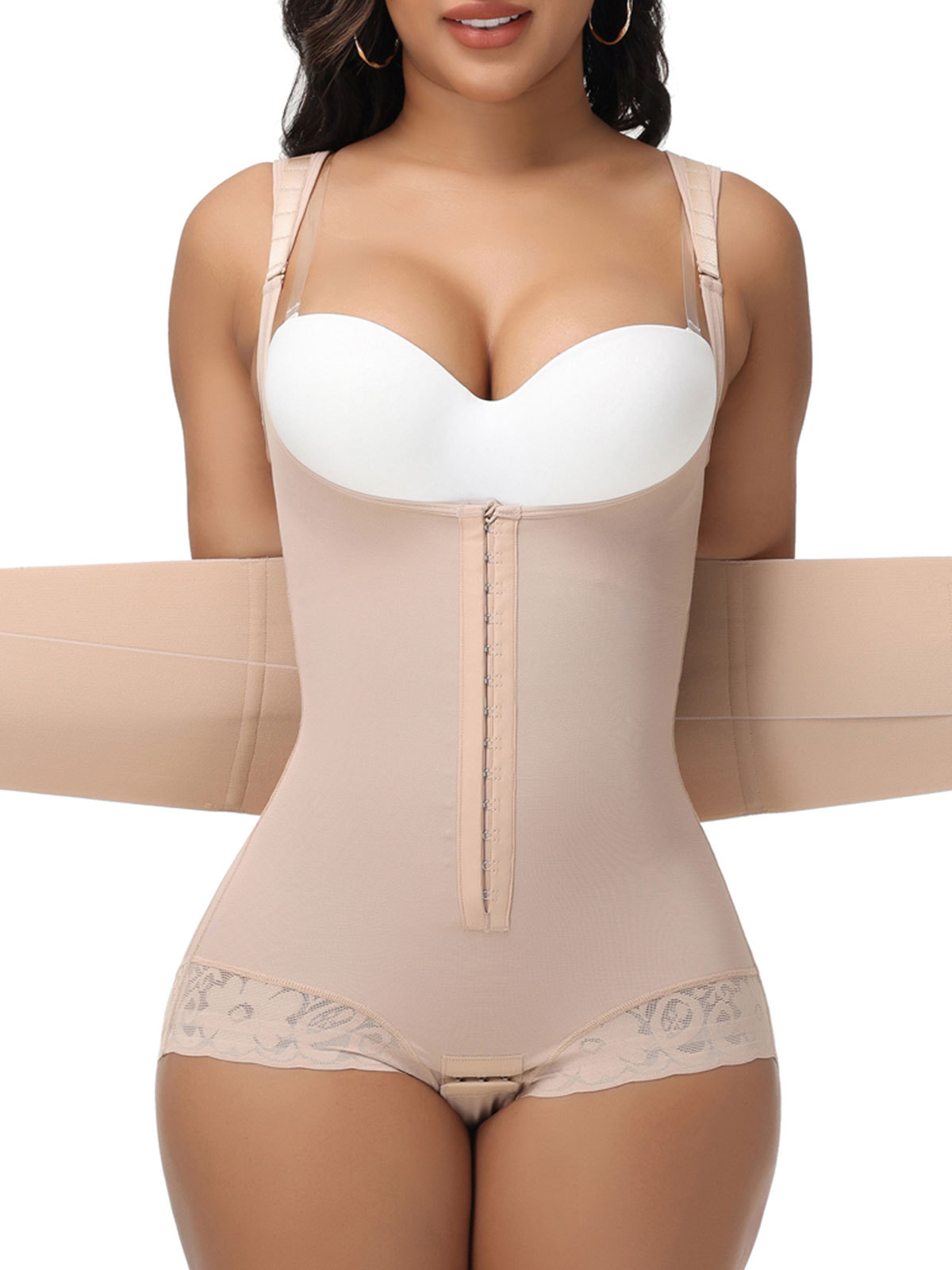 Fajas Colombianas Moldeadoras Stage 1/2/3 Faja Body Shaper High Compression Shapewear