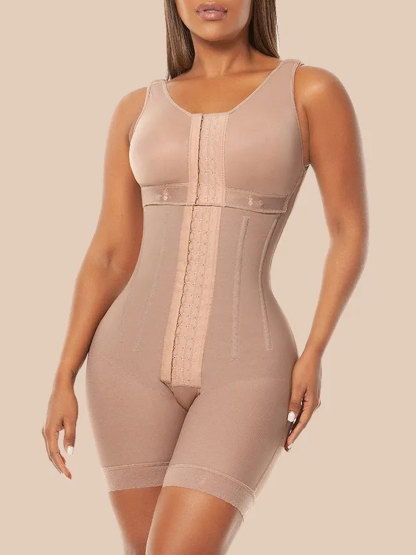 Women's Chest-Packed Body Shaper Postpartum Fajas Colombianas Ref10066