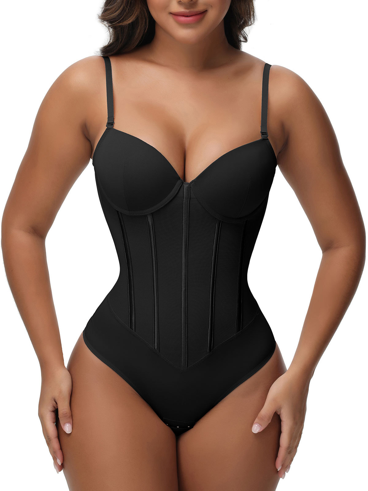 Suspender Steel Bone Body Shaping Tummy Control Shapewea