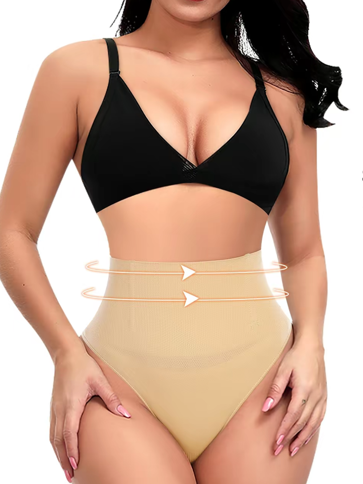 Women's Seamless High Waisted Shaping Thong