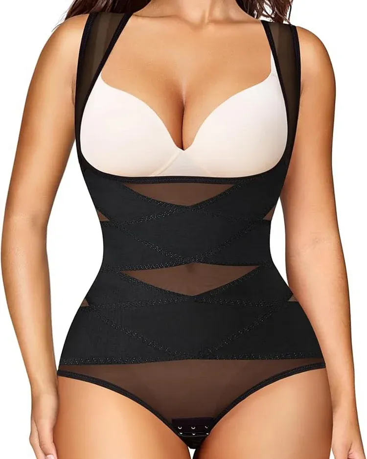 Mesh Tummy Tuck Body Triangle Shapewear