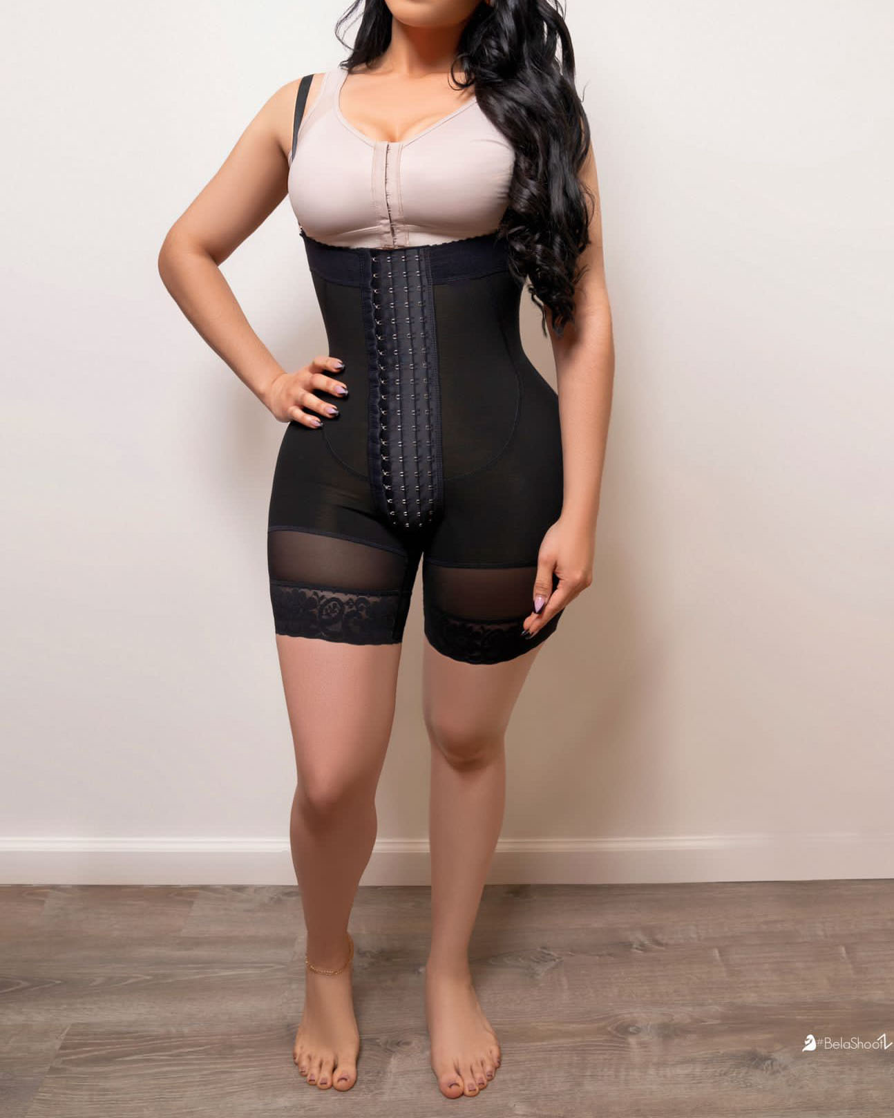 ChicCurve Tummy Control Shapewear with 4 Hooks