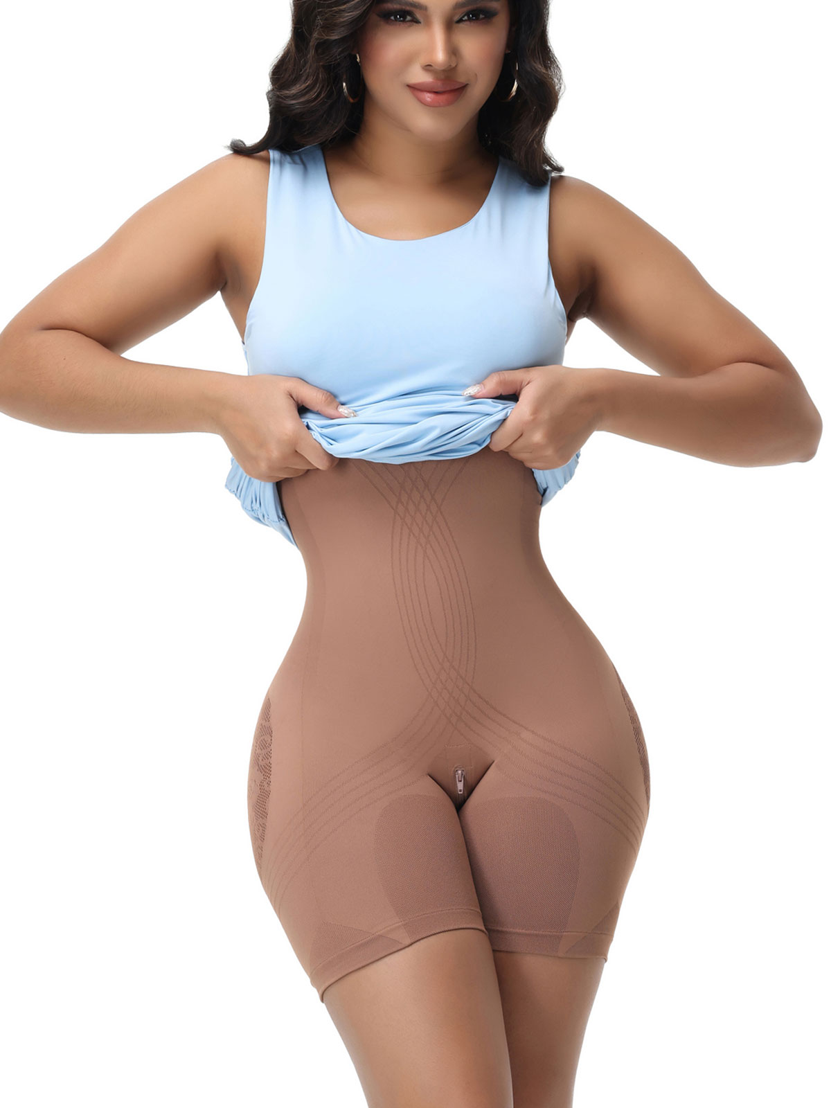 New Slimming Seamlessly Jacquard Bodyshaper