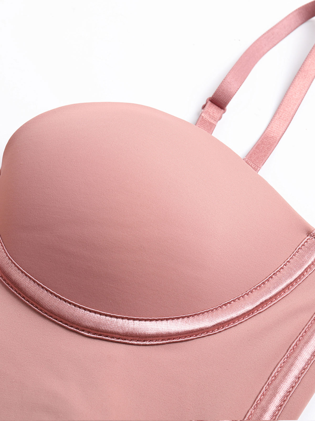 Back Lace-up Thong Seamless Shapewear Bodysuit