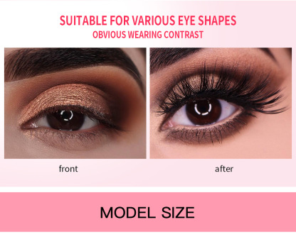 7 Pairs Fluffy False Eyelashes