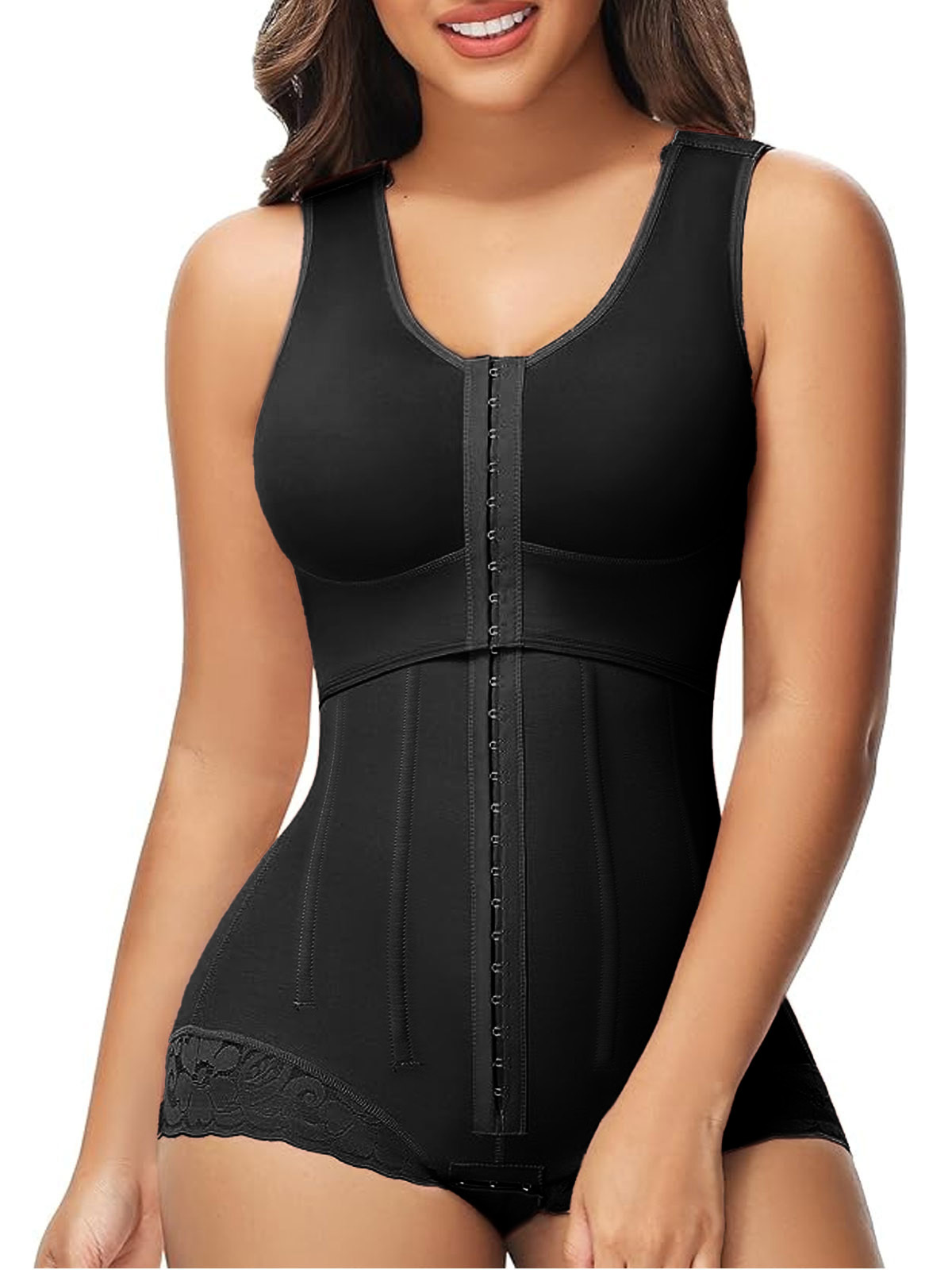 Chest Stretch Expansion Body Shaper Butt Lifting Faja