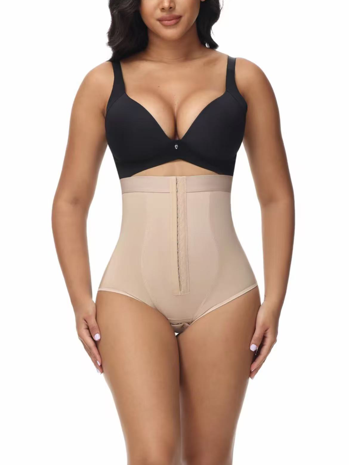 Women's High Waist Butt Lifting Thong Underwear